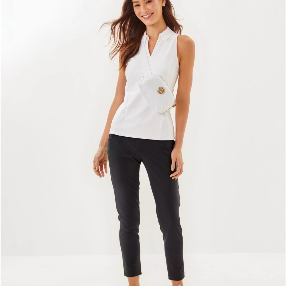 Lilly Pulitzer Classic Black Straight Leg Pants, NWT